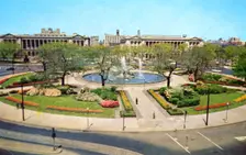 Logan Circle, Philadelphia, Pennsylvania, USA, 1955