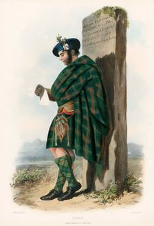 Logan, from The Clans of the Scottish Highlands, pub. 1845 (colour lithograph)