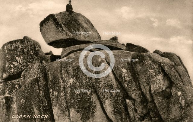 Logan Rock, 20th Century. Artist: Unknown