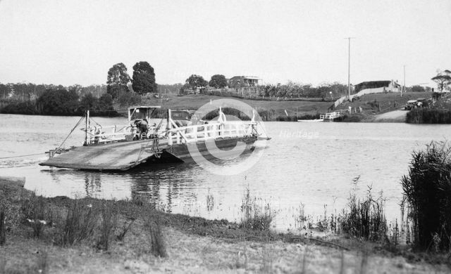 Loganholme Ferry, 1929. Creator: Jack Bain.