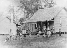 Loganholme, Queensland, One Teacher School, 1895. Creator: Unknown