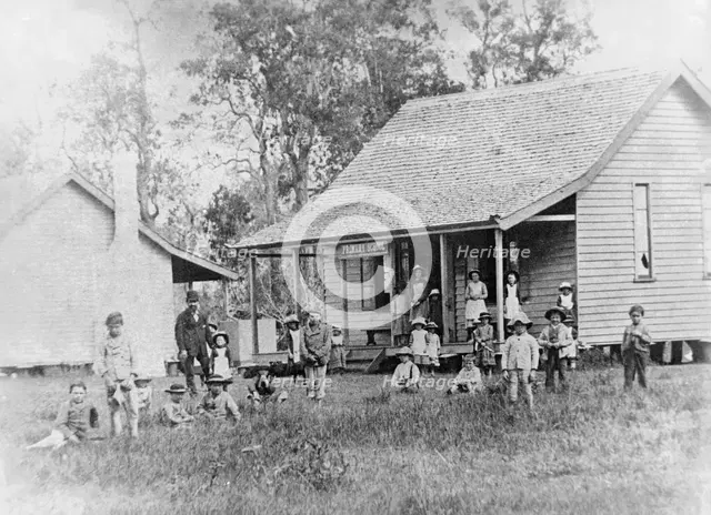 Loganholme, Queensland, One Teacher School, 1895. Creator: Unknown.