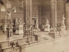 Loggia dei Lanzi, Florence, 19th century. Creator: Unknown