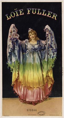 Loïe Fuller, 1893. Creator: Anonymous