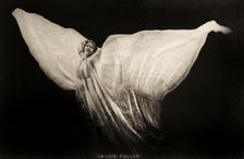 Loïe Fuller in the Dance "La Nuit", 1896. Creator: Langfier, Louis Saul (1871-1948)