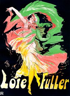 Loïe Fuller (poster), 1897. Artist: Jules Cheret