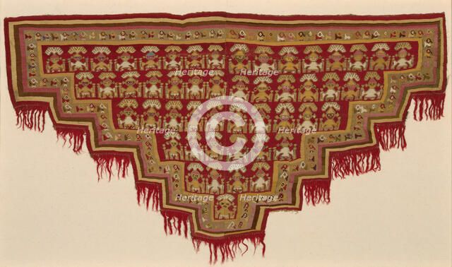 Loincloth Panel, Peru, 1250/1470. Creator: Unknown.