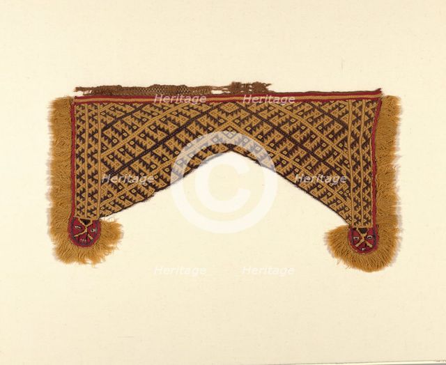 Loincloth Panel, Peru, A.D. 1000/1476. Creator: Unknown.