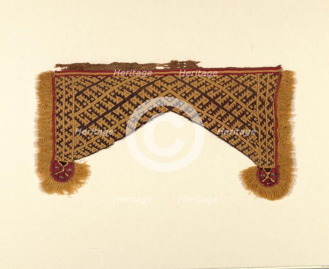 Loincloth Panel, Peru, A.D. 1000/1476. Creator: Unknown.