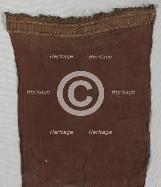 Loincloth with Feather(?) Motifs, 1000-1532. Creator: Unknown.