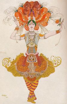 L'Oiseau De Feu 1922, (1923). Artist: Leon Bakst