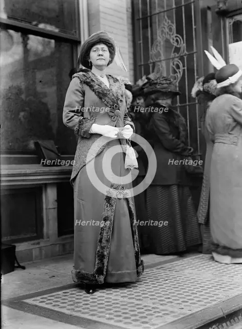Lois Irene Kimsey Marshall at Mrs. W. Wilson, 1st Breakfast, 1913. Creator: Harris & Ewing.