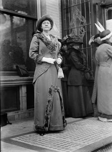 Lois Irene Kimsey Marshall at Mrs. W. Wilson, 1st Breakfast, 1913. Creator: Harris & Ewing