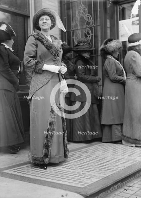 Lois Irene Kimsey Marshall at Mrs. W. Wilson, 1st Breakfast, 1913. Creator: Harris & Ewing.