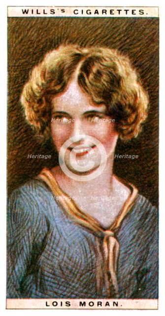 Lois Moran (1909-1990), American actress, 1928.Artist: WD & HO Wills