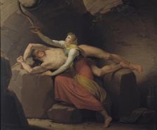 Loki and Siguna, 1810. Creator: CW Eckersberg