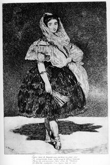 Lola de Valence c1850-1880 (1924). Artist: Edouard Manet