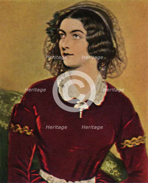'Lola Montez 1818-1861. - Gemälde von Stieler', 1934. Creator: Unknown.