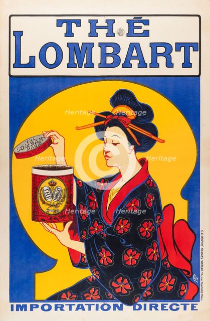 Lombart Tea, 1901. Creator: Ogé, Eugène (1861-1936).