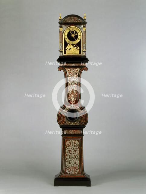 Longcase regulator, about 1673. Creator: Nicolas Gribelin.