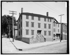 Longfellow's birthplace, Portland, Me., between 1890 and 1901. Creator: Unknown