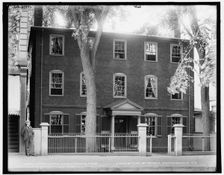 Longfellow's home, Portland, Me., c1901. Creator: Unknown