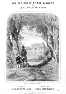 Longfellow's house, c1880
