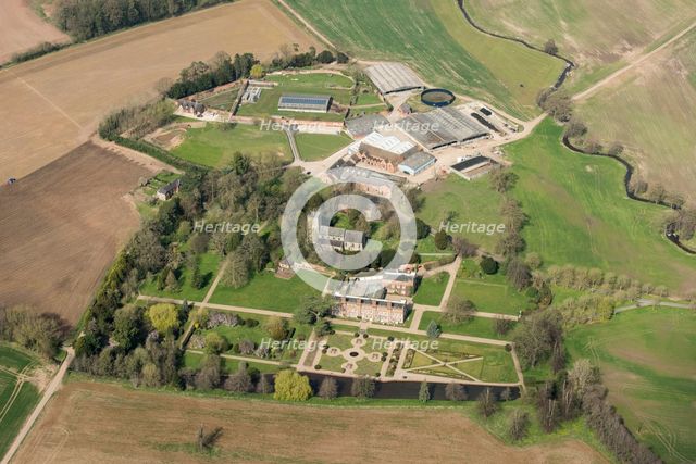 Longford Hall, country house and associated buildings, Derbyshire, 2021. Creator: Damian Grady.