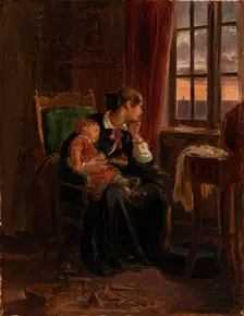 Longing, mid-late 19th century. Creator: Wilhelm Marstrand