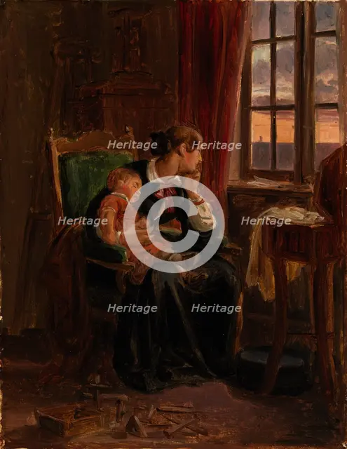 Longing, mid-late 19th century. Creator: Wilhelm Marstrand.
