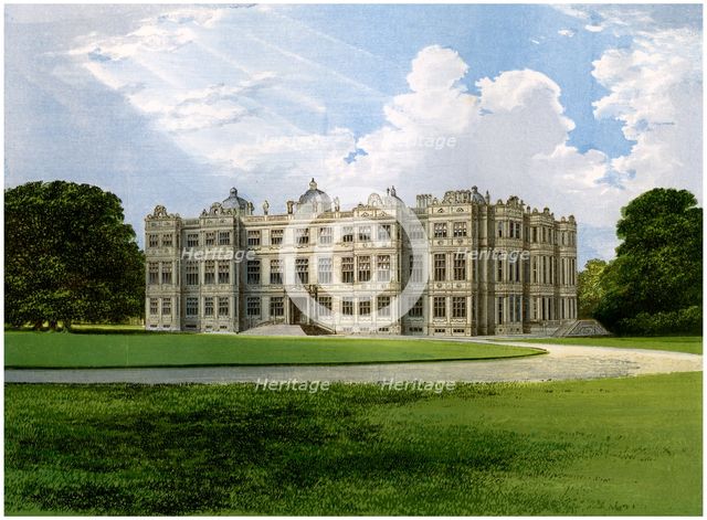 Longleat, home of the Marquess of Bath, Wiltshire, c1880. Artist: Unknown