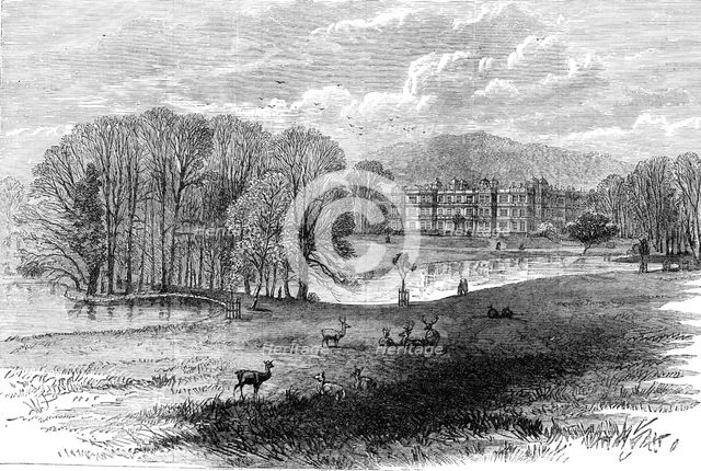 Longleat, Wiltshire, the seat of the Marquis of Bath..., 1881. Creator: Unknown.