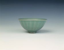 Longquan celadon bowl, Southern Song-Yuan dynasty, China, 13th century. Creator: Unknown