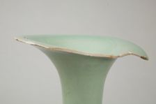Longquan celadon gu vase, 12th century. Creator: Unknown