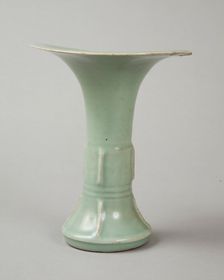 Longquan celadon gu vase, 12th century. Creator: Unknown