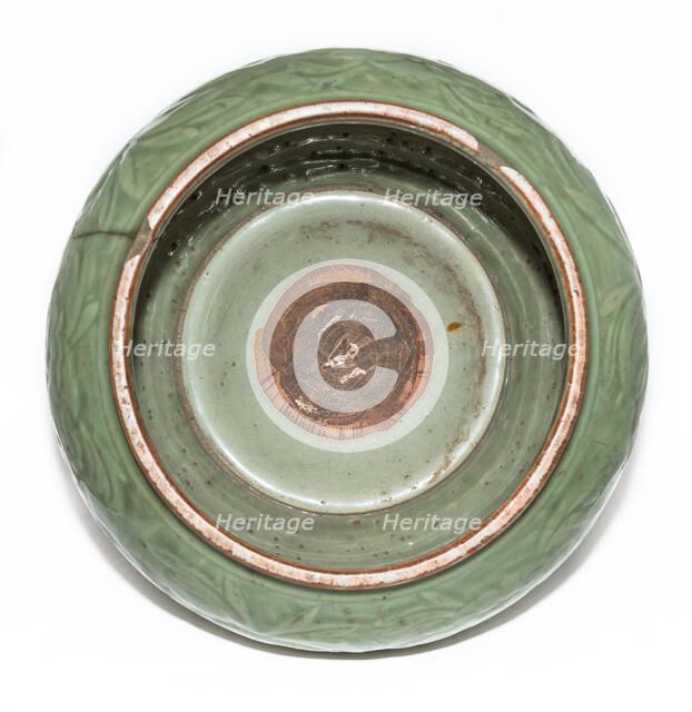 Longquan celadon jar, 14th century. Artist: Unknown.