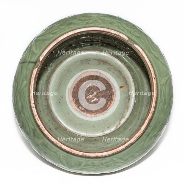 Longquan celadon jar, 14th century. Creator: Unknown.