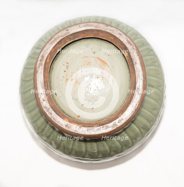 Longquan celadon jar, 14th century. Creator: Unknown.