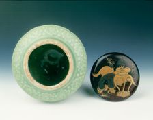 Longquan celadon jarlet, Yuan dynasty, China, 1279-1368. Creator: Unknown