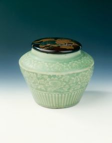Longquan celadon jarlet, Yuan dynasty, China, 1279-1368. Creator: Unknown