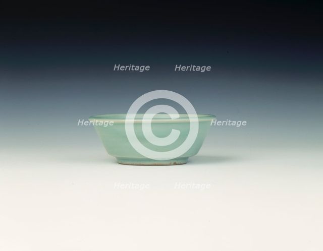 Longquan Kinuta celadon basin, Southern Song dynasty, China, 1127-1279. Creator: Unknown.