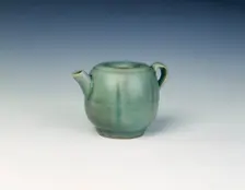 Longquan melon-shaped ewer, Yuan dynasty, China, 1279-1368. Creator: Unknown