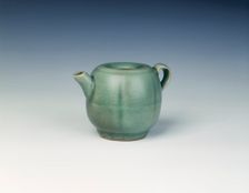 Longquan melon-shaped ewer, Yuan dynasty, China, 1279-1368. Creator: Unknown