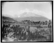 Long's Peak from Mont Alto, Colo., c1901. Creator: William H. Jackson