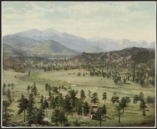 Long's Peak from Estes Park, Colorado, c1900. Creator: William H. Jackson