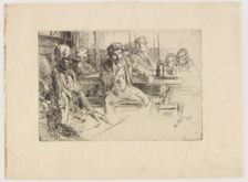 Longshore men, 1859. Creator: James Abbott McNeill Whistler