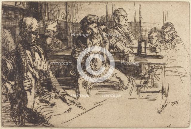 Longshoremen, 1859. Creator: James Abbott McNeill Whistler.