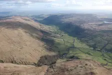 Longsleddale from the north, Cumbria, 2015. Creator: Historic England