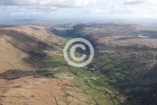 Longsleddale from the north, Cumbria, 2015. Creator: Historic England.