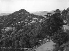 Longwood Hotel, Elysium Hill, Shimla hill range, India, early 20th century